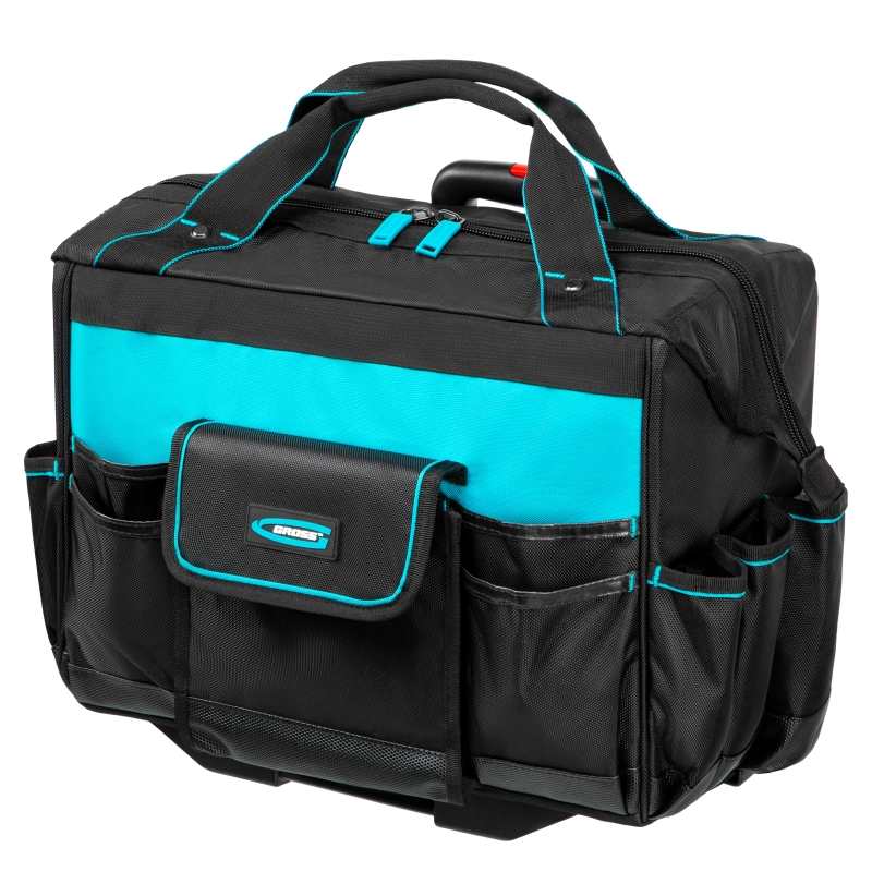 Сумка для инструмента, 460х240х340мм, выдвижная рукоятка, колеса Gross (90277)