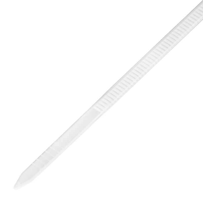 Хомуты, 370 x 3.6 мм, пластиковые, белые, 100 шт Сибртех (45533)