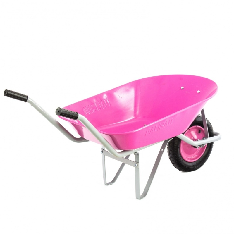 Тачка садовая, грузоподъемность 160 кг, объем 78 л Pink Line Palisad (689695)