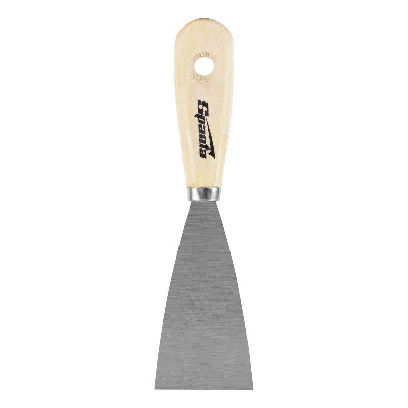 Шпательная лопатка из углеродистой стали, 50 мм, деревянная ручка Sparta (852095)