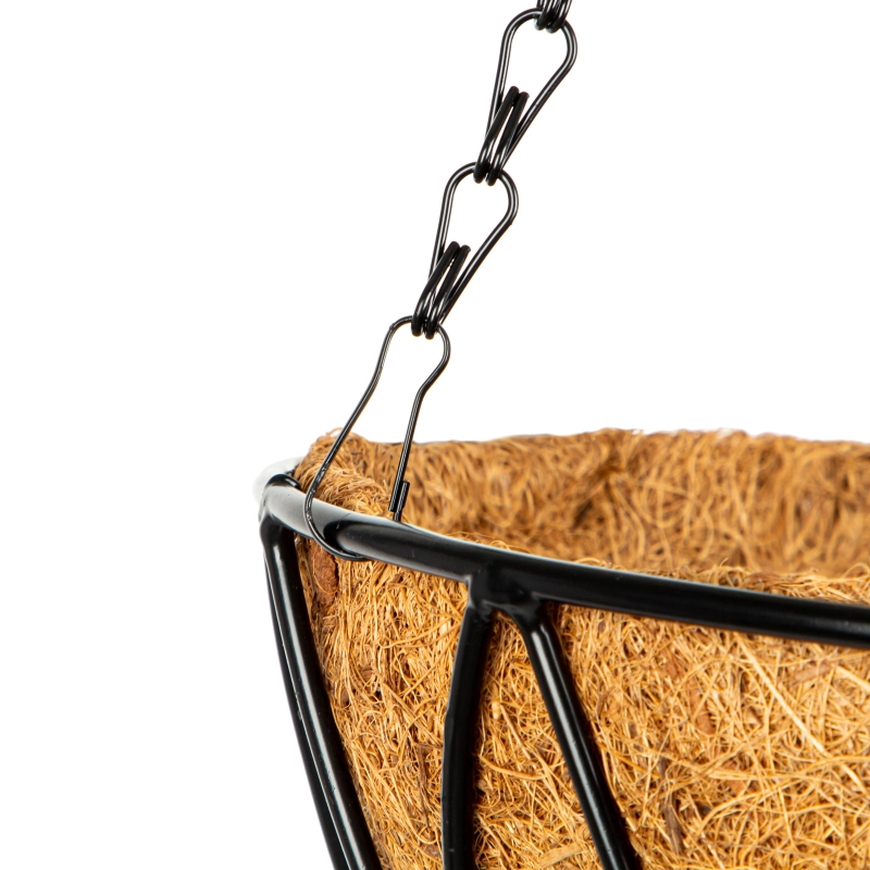 Подвесное кашпо, D 26 см, высота с цепью и крюком 53.5 см Palisad (69015)