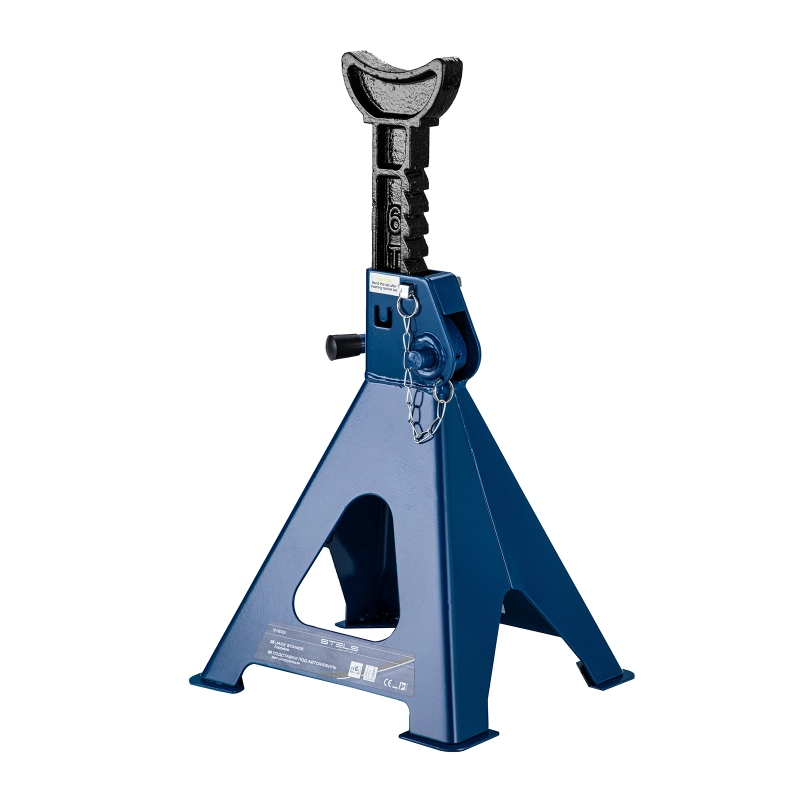 Подставки под автомобиль регулируемые, 6 т, H подъема 415-605 мм, 2 шт, Stels (51633)