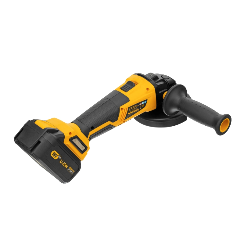 Машина углошлифовальная аккумуляторная бесщет. BLG-IB-18-125-4, Li-ion, 18 В Denzel (27005)