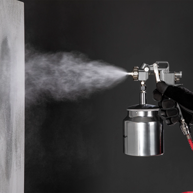 Краскораспылитель пневматический с нижним бачком V 0.75 л, сопло D 1.2, 1.5 и 1.8 мм Matrix (57317)