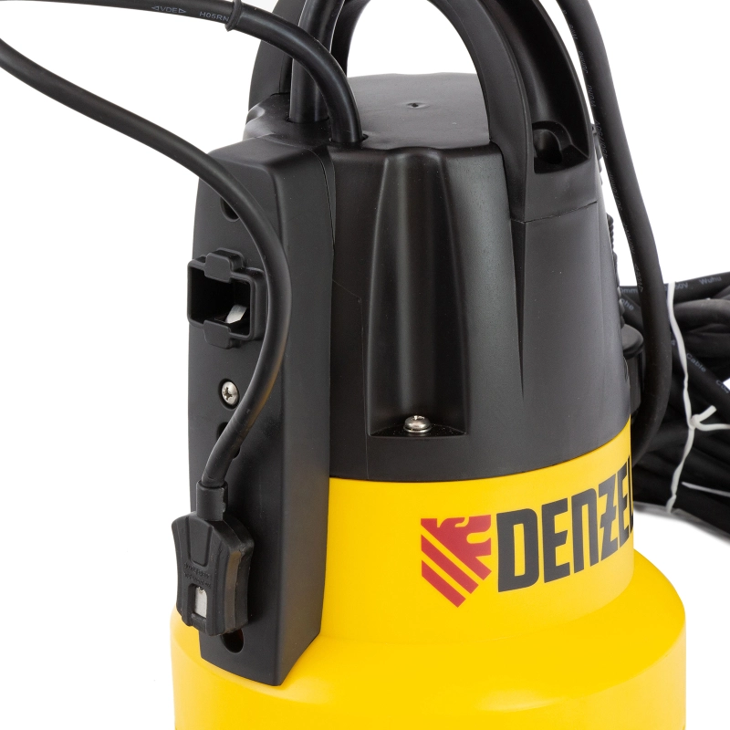 Дренажный насос DP500E, 500 Вт, подъем 7 м, 7000 л/ч Denzel (97218)