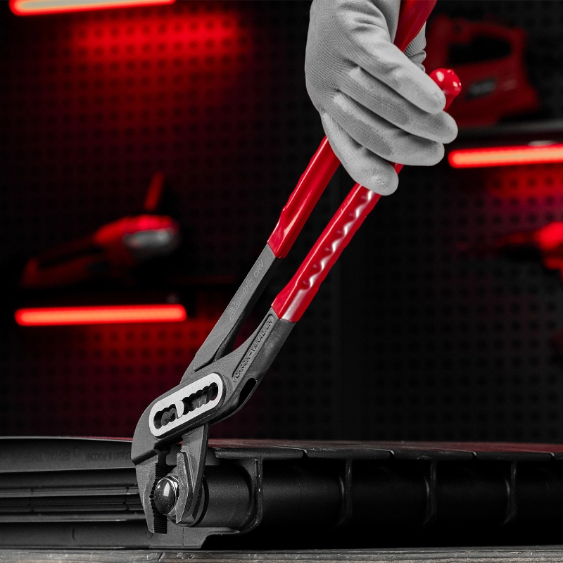 Клещи переставные 400 мм, хром-ванадий, обливные рукоятки Matrix (17923)