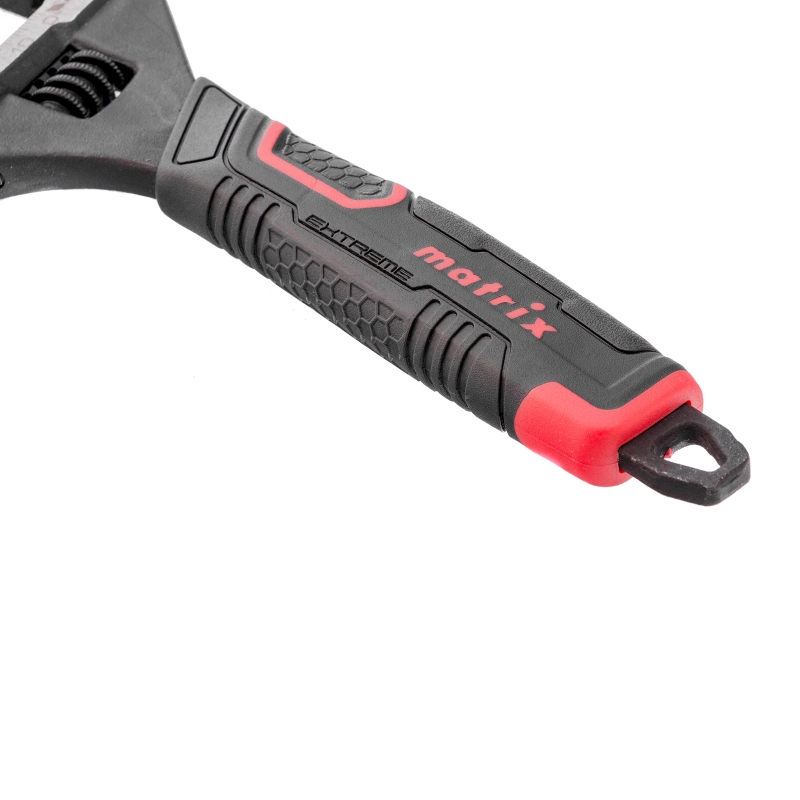 Ключ разводной, тонкие губки, фосфатированный, двухкомпонентная рукоятка, 150 мм, PRO Matrix (15576)