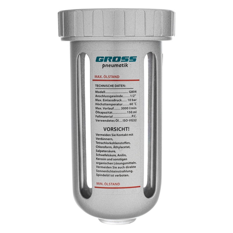 Блок подготовки воздуха регулятор-фильтр-лубрикатор G804, 1/2 Gross (57451)