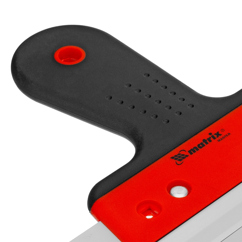 Шпатель фасадный из нержавеющей стали, 600 мм, двухкомпонентная ручка Matrix (85519)