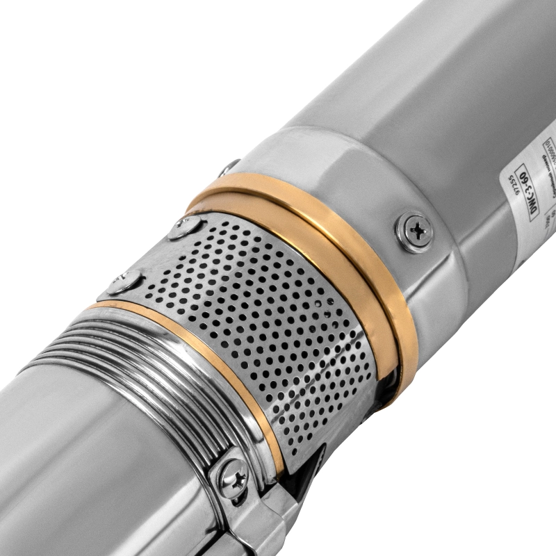 Скважинный насос DWC-3-60, центробежный, диаметр 3", 800 Вт, 3300 л/ч, напор 60 м Denzel (97255)