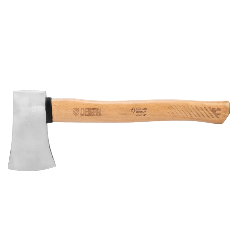 Топор кованый, 1130 г, американский тип, буковая рукоятка, 430мм, EFP Denzel (21884)