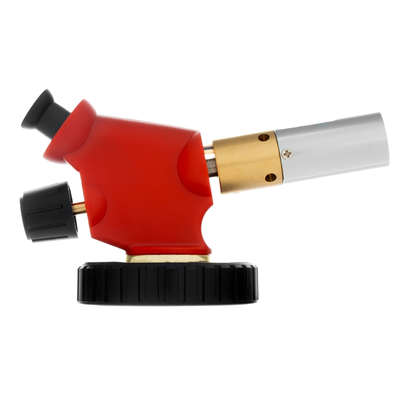 Профессиональная горелка на бутановый баллон, пьезоподжиг, расширенное сопло Matrix (91427)