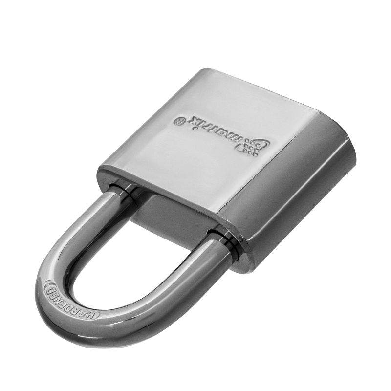 Замок навесной, хромированное покрытие 50 мм Matrix (91801)