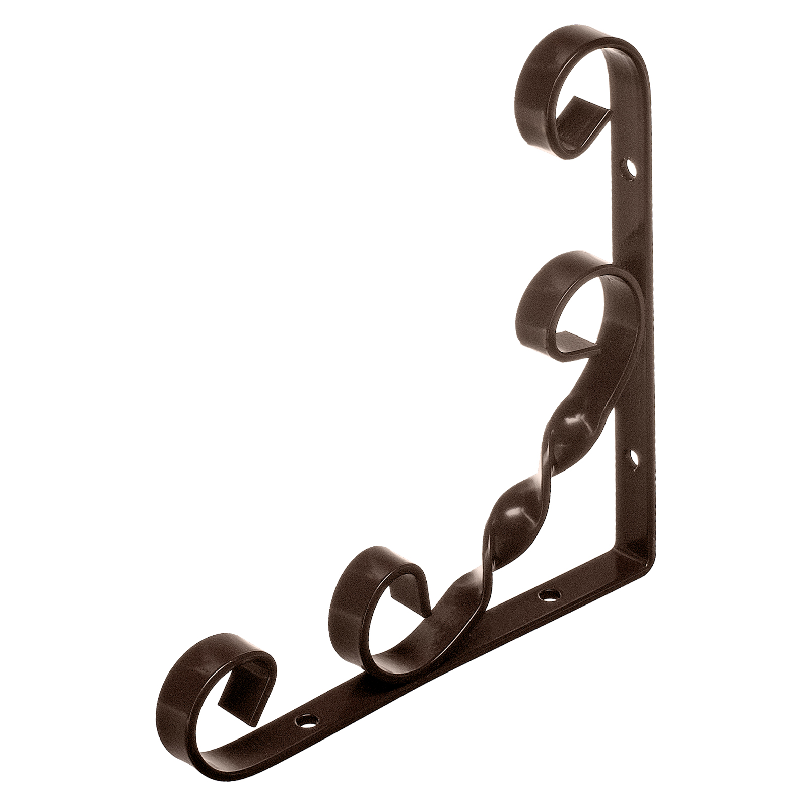 Кронштейн декоративный, 150 х 150 мм, коричневый Сибртех (94054)