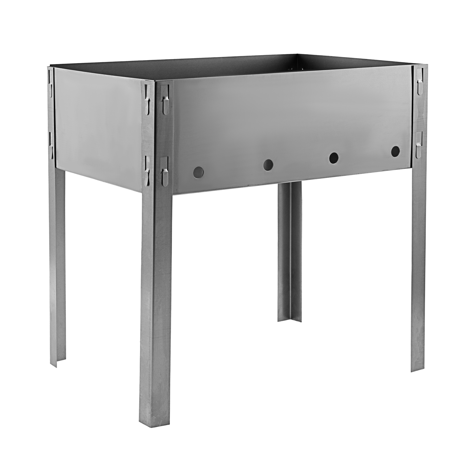 Мангал эконом 350 x 250 x 350 мм, Camping Palisad (69648)