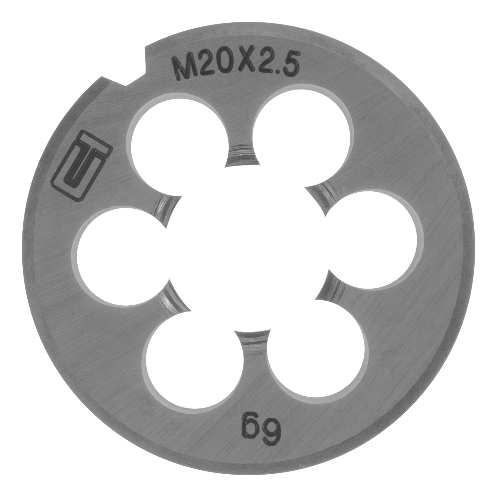 Плашка М20 х 2.5 мм Сибртех (77058)