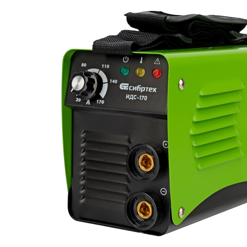 Аппарат инверторный дуговой сварки ИДС-170, 170 А, ПВ 80%, диаметр электрода 1.6-3.2 мм Сибртех (94375)