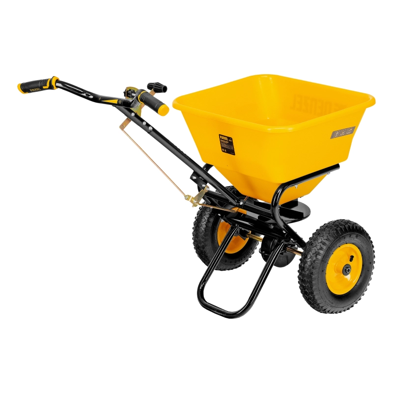 Механическая сеялка на колесах, 45 л Denzel (63951)