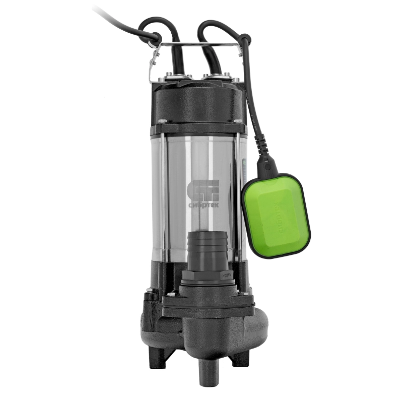 Фекальный насос СФН750, 750 Вт, напор 16 м, 22000 л/ч Сибртех (99803)