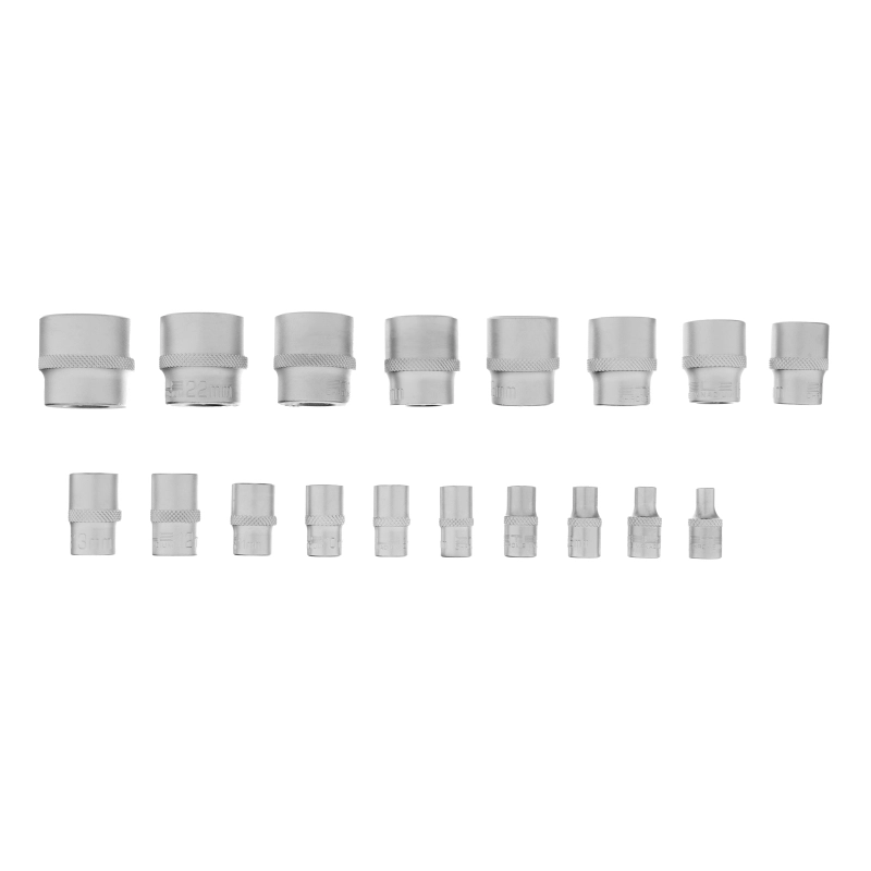 Набор торцевых головок с трещоткой, 1/4"и 3/8", 44 предмета Stels (13575)
