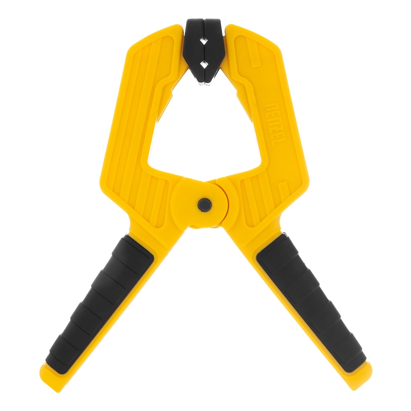 Струбцина клещеобразная, усиленная 50 х 35 мм, двухкомпонентные рукоятки Denzel (20795)