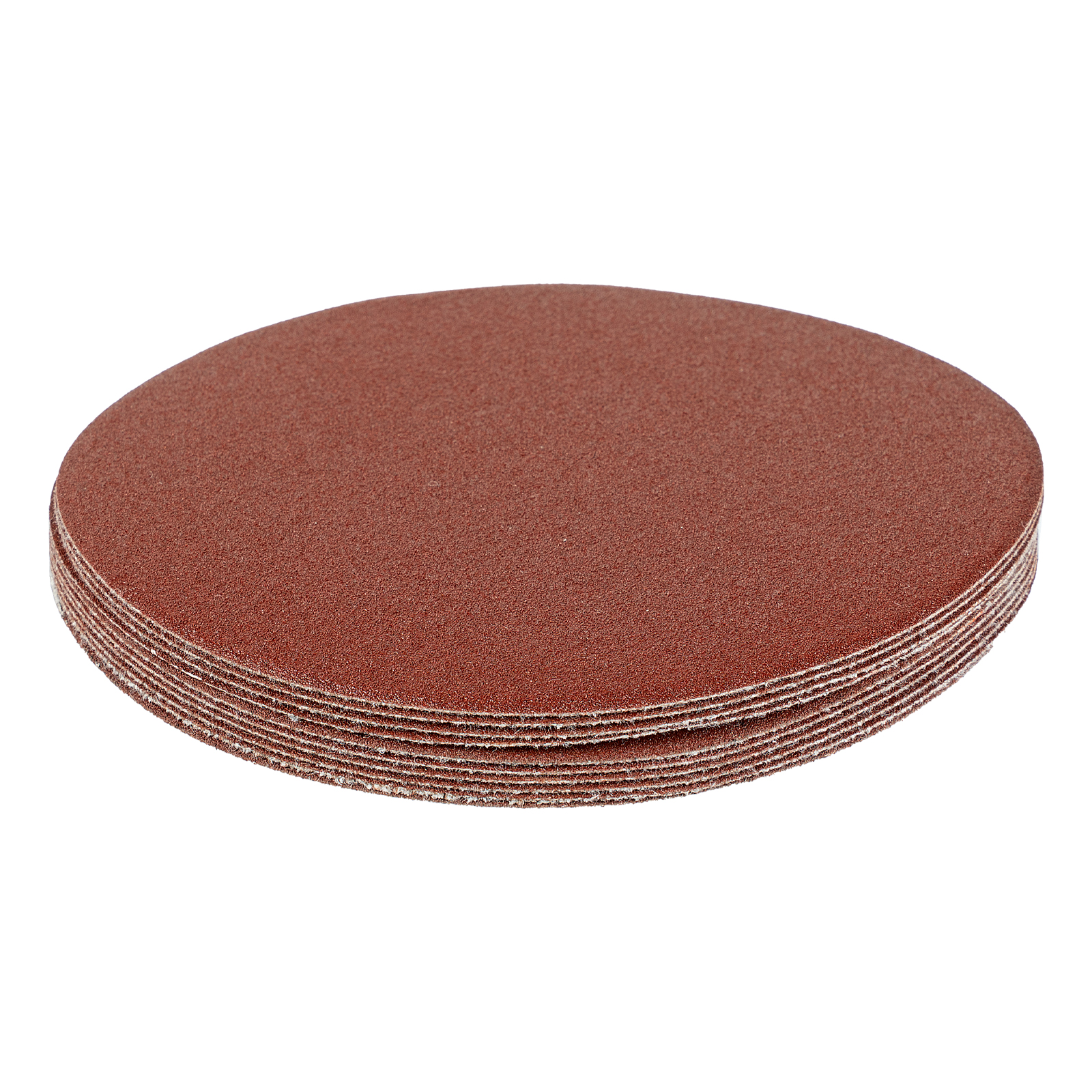 Круг абразивный на ворсовой подложке под "липучку", P 150, 125 мм, 10 шт Matrix (73860)