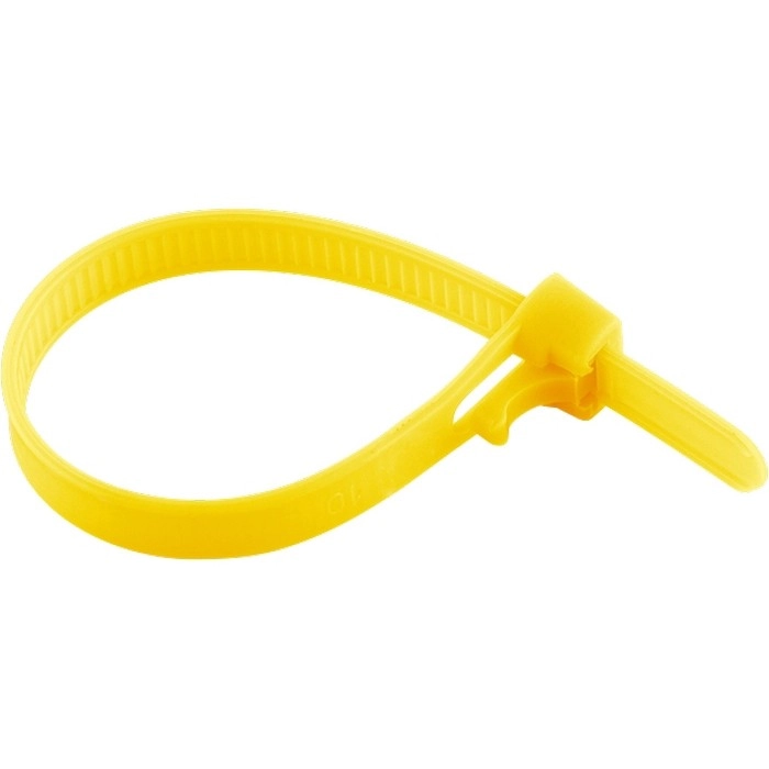 Хомуты многоразовые 200 x 7.2 мм, пластиковые 50 шт Сибртех (45575)