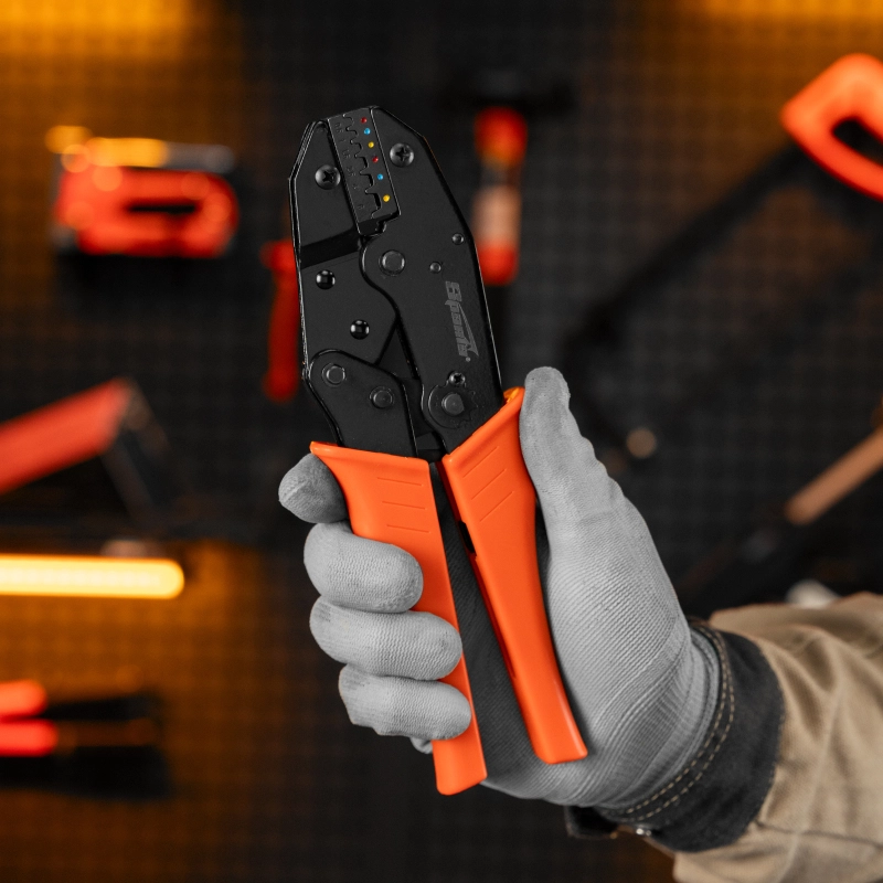 Клещи, 0.5-6 мм, для обжима электрокабеля Sparta (177065)