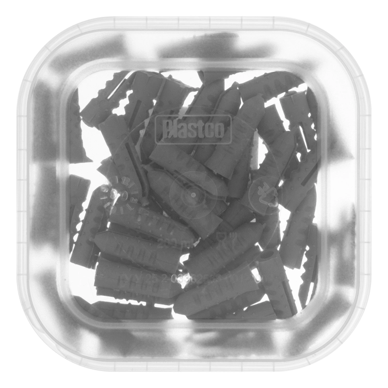 Дюбель, 8 x 30 мм, "Еж" распорный полипропиленовый, 50 шт Сибртех (46009)