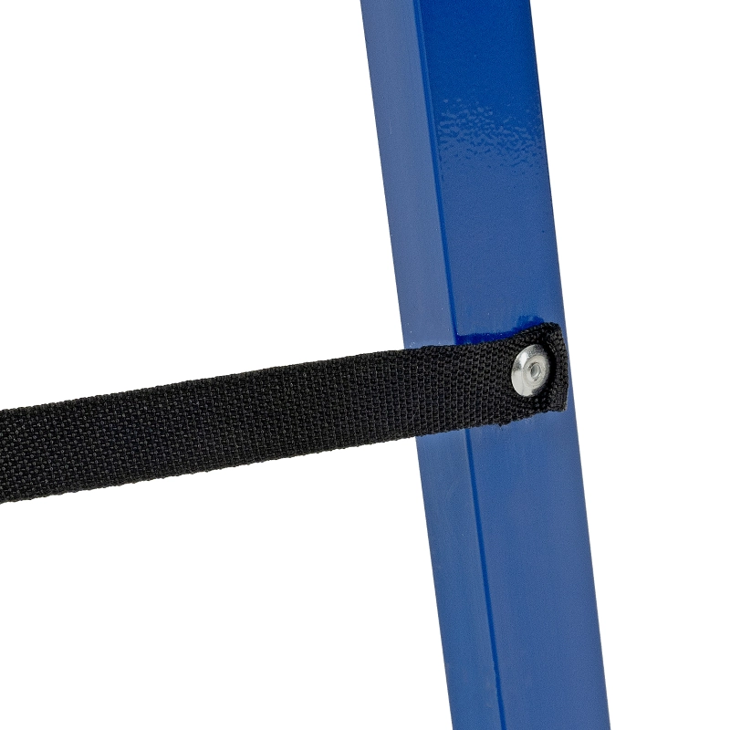 Стремянка, 10 ступеней, стальной профиль, алюминиевые ступени Сибртех (97960)