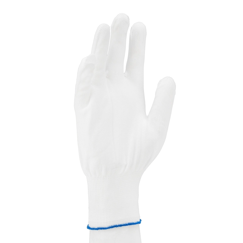 Перчатки Нейлон, 13 класс, белые, XL (67842)