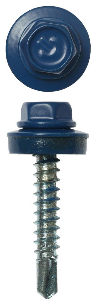 ЗУБР СКД 5005, 29 х 4.8 мм, синий насыщ., 2500 шт, кровельный саморез, Профессионал (4-300310-48-029-5005)