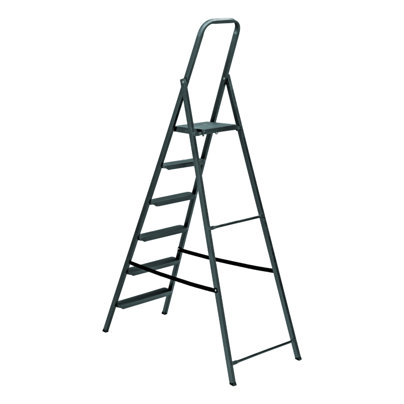 Стремянка 6 ступеней, компактная, стальная Сибртех (97946)