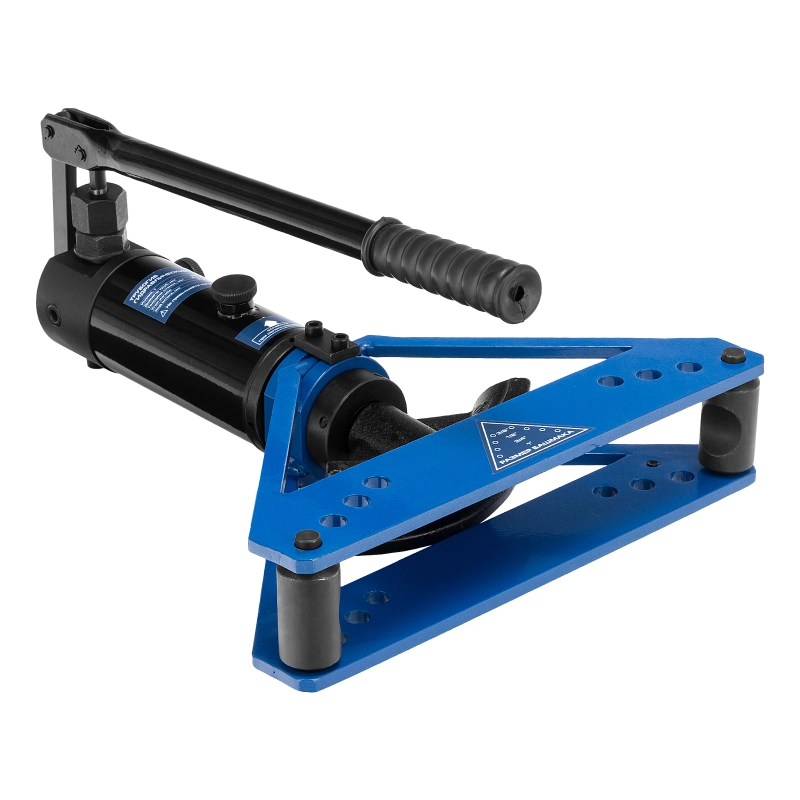 Трубогиб гидравлический горизонтальный, 6т, башмаки 3/8"–1", в металлическом кейсе Stels (18146)