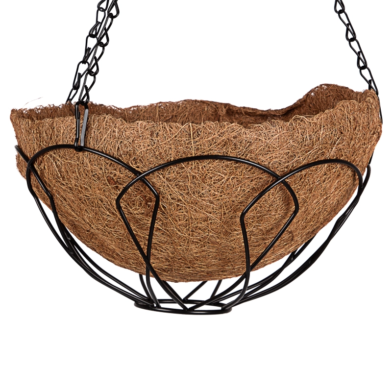 Подвесное кашпо, 25 см, с кокосовой корзиной Palisad (69001)