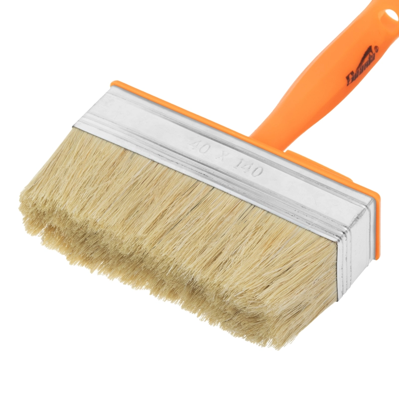 Кисть-ракля, 40х140 мм, натуральная щетина, пластмассовый корпус, пластмассовая ручка Sparta (841069)