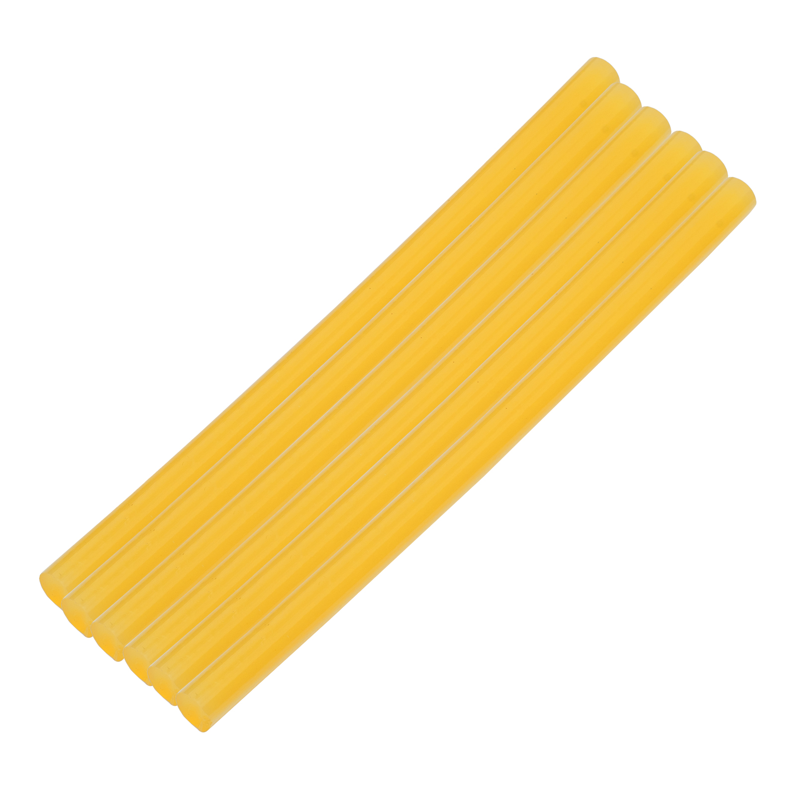 Стержни клеевые, желтый, 11 х 200 мм, в упаковке 6 шт Matrix (930722)