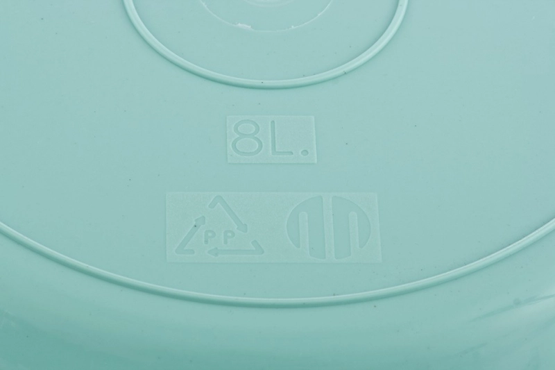 Таз пластмассовый круглый 8 л, Elfe (92967)