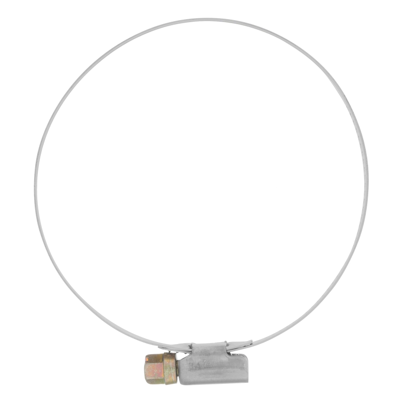 Хомуты нержавеющая сталь, Стандартное болтовое крепление 60-80 мм, 50 штук в упаковке, ширина 9 мм Сибртех (47585)