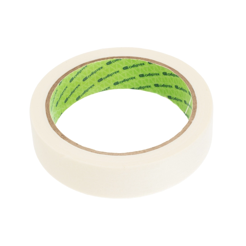 Лента малярная, 23 мм х 25 м, на бумажной основе Сибртех (88838)