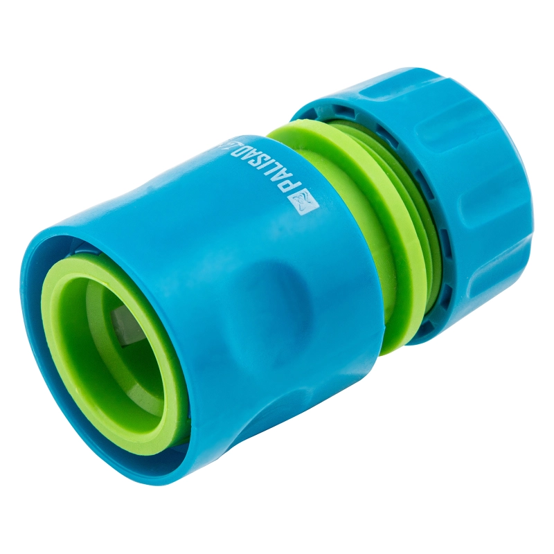 Соединитель пластмассовый, быстросъемный для шланга 1/2, однокомпонентный Palisad Luxe (66256)