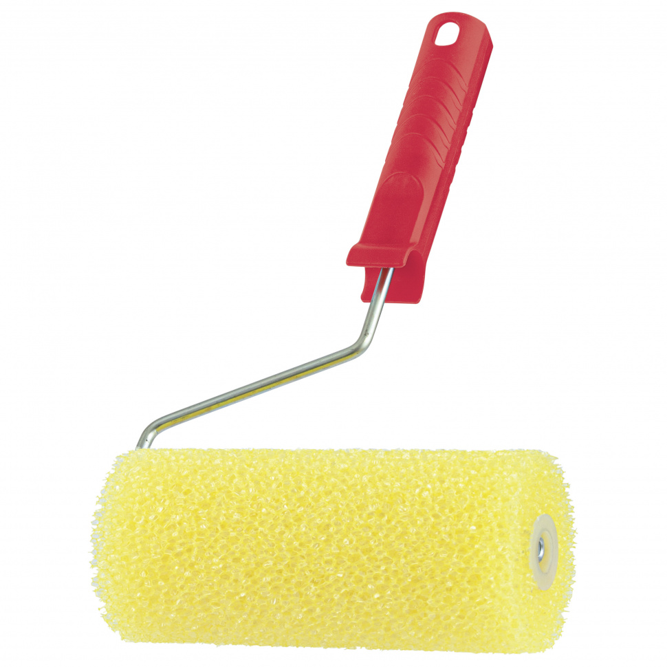 Валик "Структурный" поролоновый с ручкой, "шероховатый", 180 мм, D 80 мм, D ручки 6 мм MTX (80214)