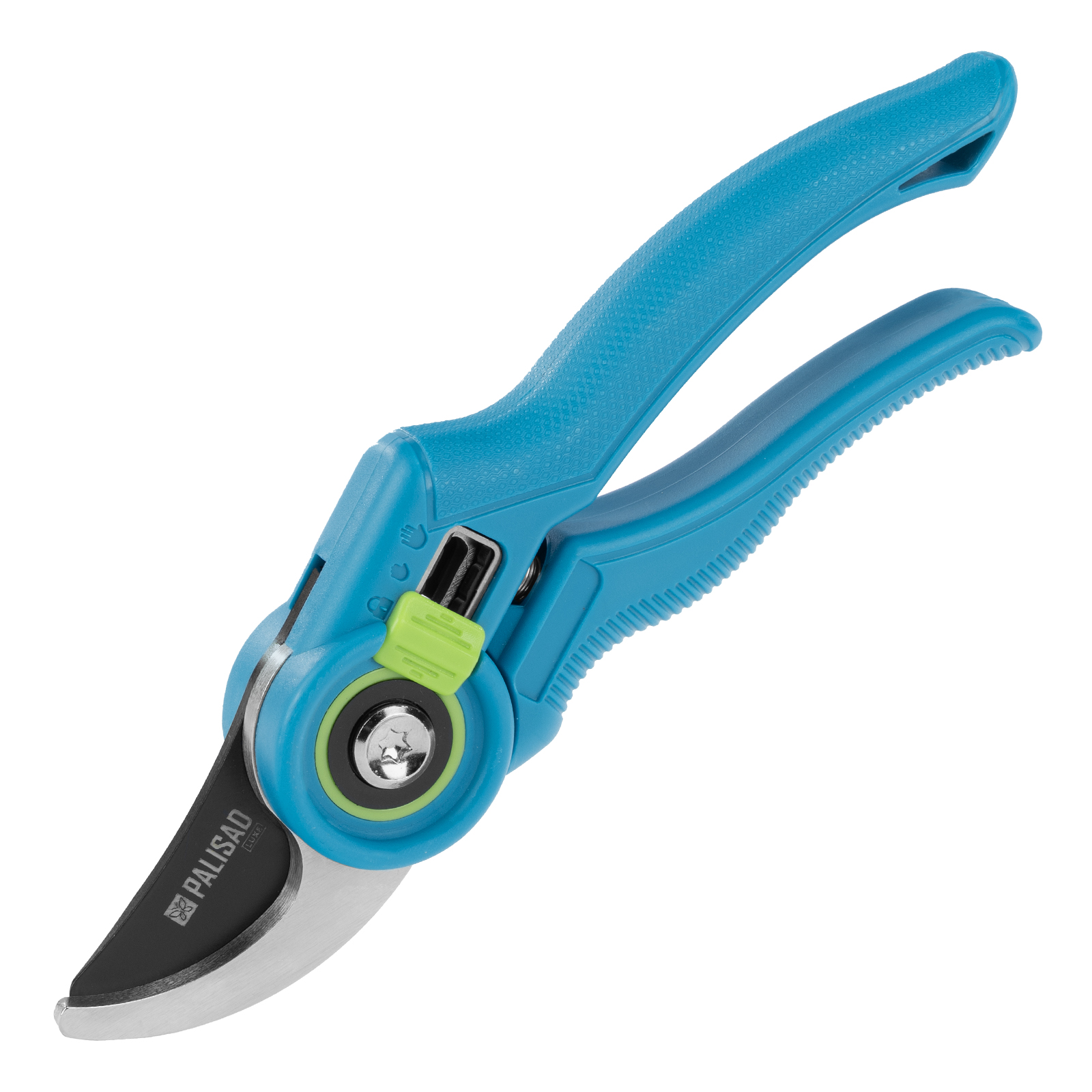 Секатор прямого реза, 210 мм, регулировка захвата, пластиковые рукоятки, LUXE Palisad (60457)