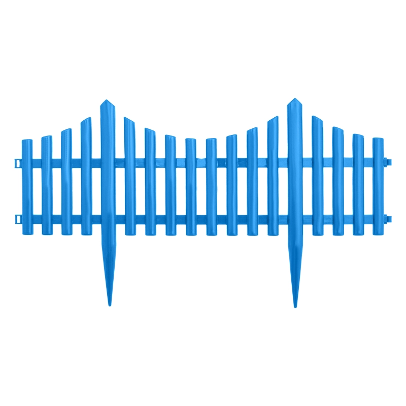 Забор декоративный "Гибкий", 24 х 300 см, голубой, Palisad (65019)