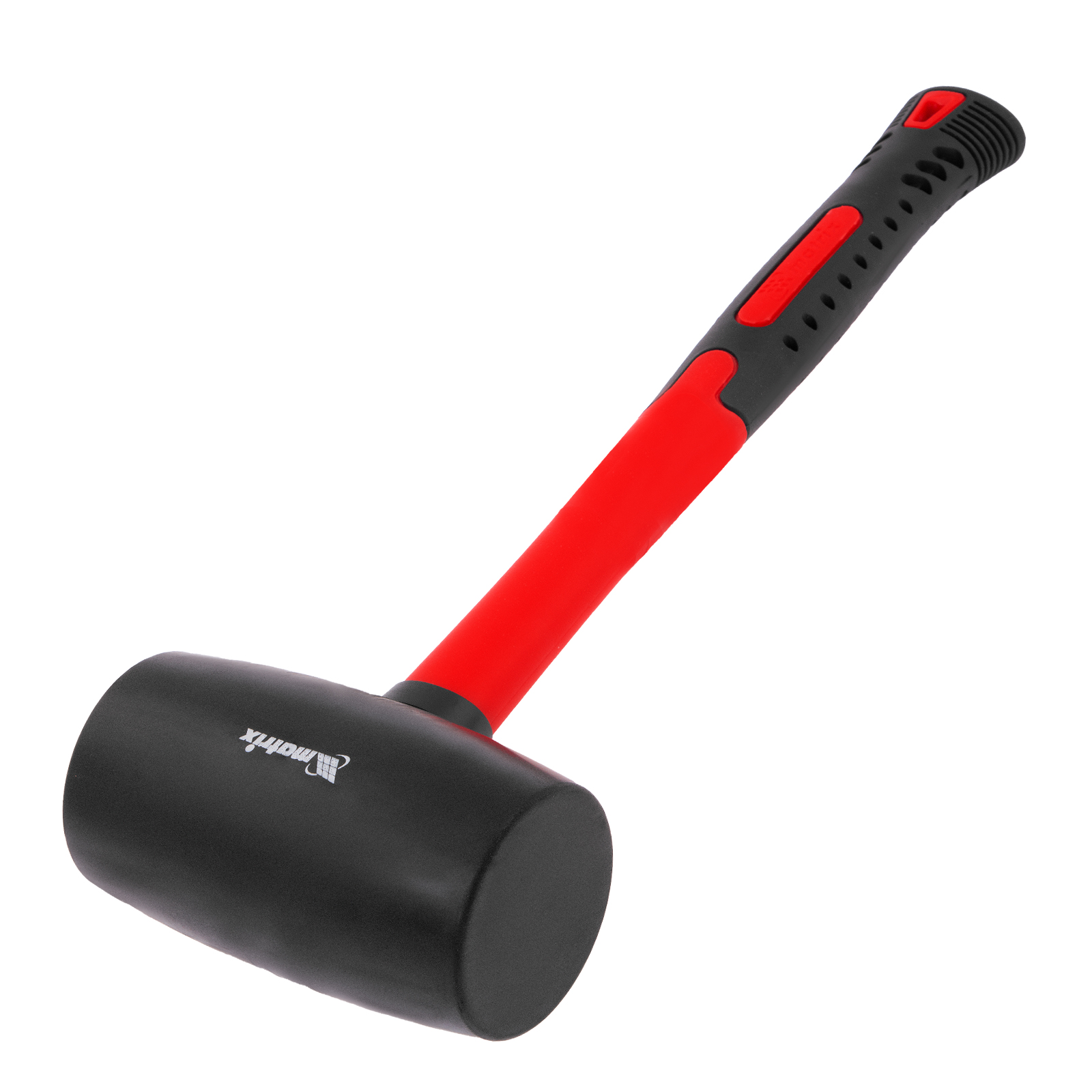 Киянка резиновая, 910 г, черная резина, фибергласовая рукоятка Matrix (11194)