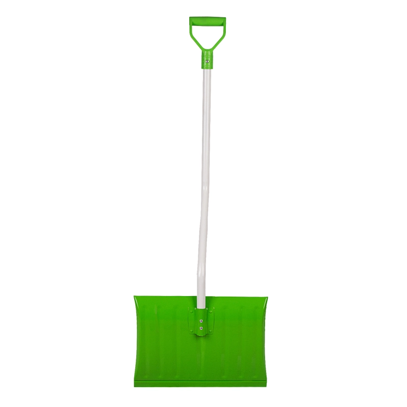 Лопата для уборки снега стальная, 470 х 350 х 1320 мм, стальной черенок, Сибртех (61621)