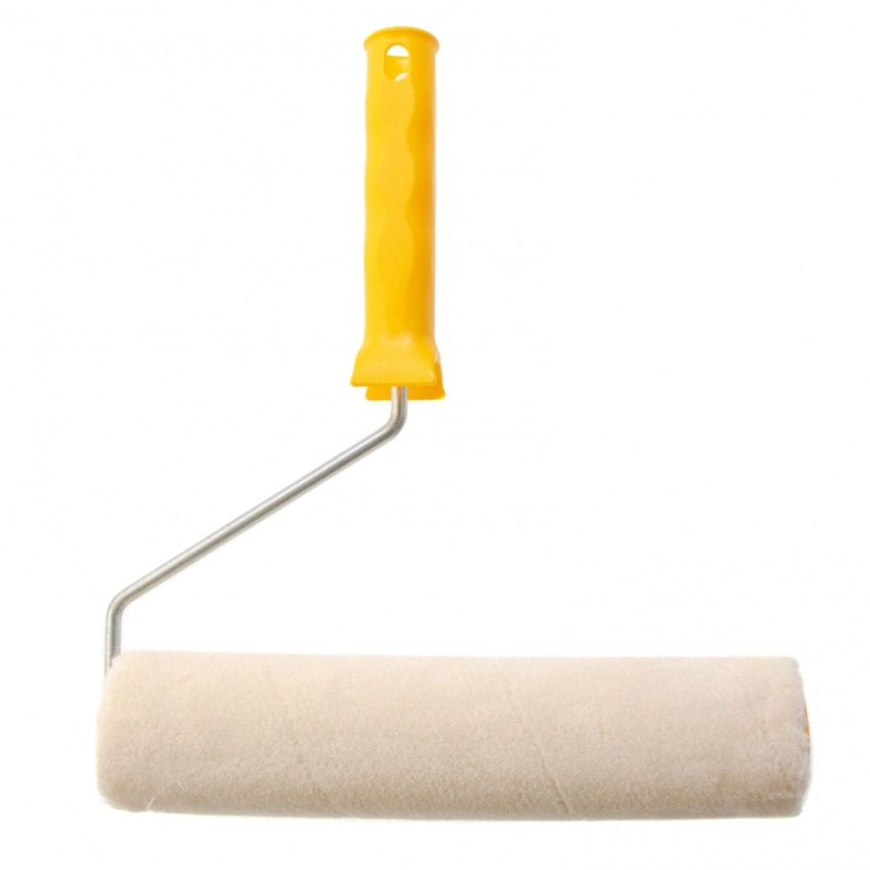 Валик "Лаки", 250 мм, ворс 5 мм, D - 48 мм, D ручки - 6 мм, велюр Сибртех (80239)