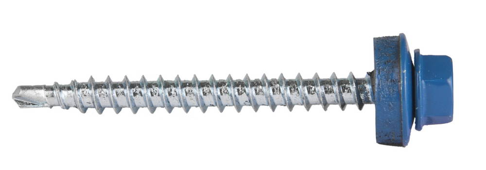 ЗУБР СКД 5009, 50 х 4.8 мм, неб.-голуб., 250 шт, кровельный саморез (4-300315-48-050-5009)