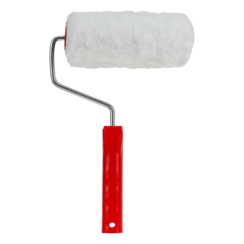 Валик "Искусственный мех", в сборе, 150 мм, D 48 мм, D ручки 6 мм, крепление шплинтом Сибртех (80152)