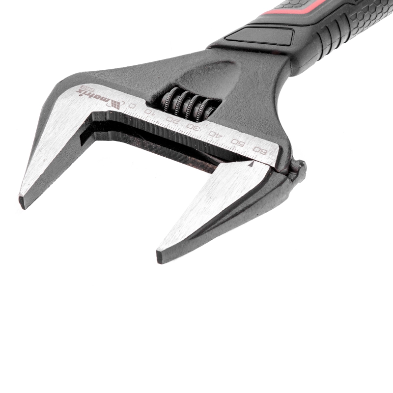 Ключ разводной, тонкие губки, фосфатированный, двухкомпонентная рукоятка, 150 мм, PRO Matrix (15576)